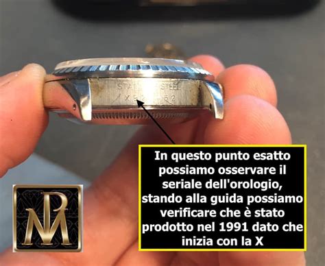 come controllare seriale rolex|rolex clock codes.